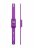 Фиолетовый вибромассажер Kegel Wand - 18,5 см. 