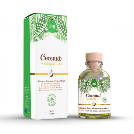 Массажный гель с ароматом кокоса Coconut - 30 мл. 