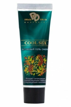 Интимная смазка COOL SEX с пролонгирующим эффектом - 30 мл. 
