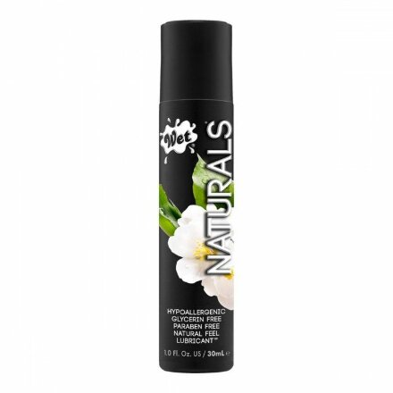 Увлажняющий лубрикант на водной основе Wet Naturals - 30 мл. 