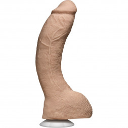 Фаллоимитатор Jeff Stryker ULTRASKYN 10&quot; Realistic Cock with Removable Vac-U-Lock Suction Cup - 25,6 см.