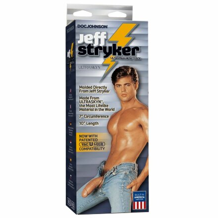 Фаллоимитатор Jeff Stryker ULTRASKYN 10&quot; Realistic Cock with Removable Vac-U-Lock Suction Cup - 25,6 см. 