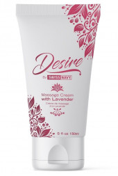 Массажный крем с ароматом лаванды Desire Massage Cream with Lavender - 150 мл.