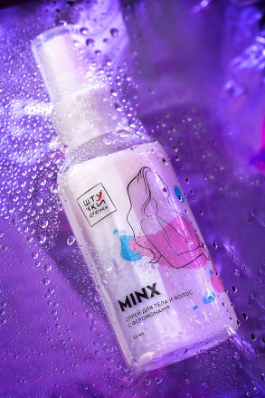 Двухфазный спрей для тела и волос с феромонами Minx - 50 мл. 