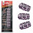 Набор лаковых полосок для ногтей Фиолетовый леопард Nail Foil 