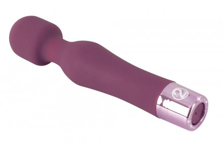 Фиолетовый жезловый вибратор Wand Vibe - 18,4 см. 
