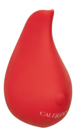 Красный клиторальный вибромассажер Red Hot Glow 