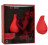 Красный клиторальный вибромассажер Red Hot Glow 