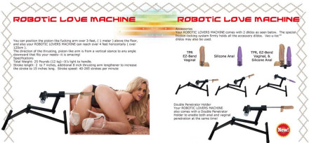 Секс-машина Robotic Lovers 