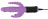 Сиреневый тройной вибратор Triple Vibrator - 22,2 см. 
