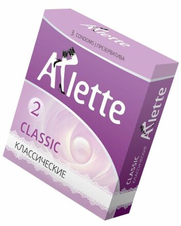 Классические презервативы Arlette Classic - 3 шт. 