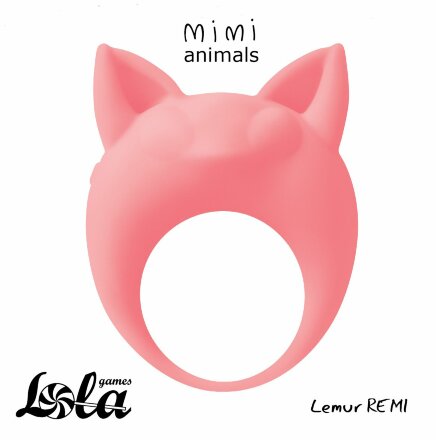 Оранжевое эрекционное кольцо Lemur Remi 
