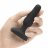 Анальная вибропробка чёрного цвета NOVICE REMOTE CONTROL PLUG BLACK - 10,2 см. 