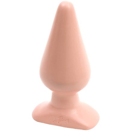 Анальная пробка телесного цвета Butt Plugs Smooth Classic Large - 14 см. 