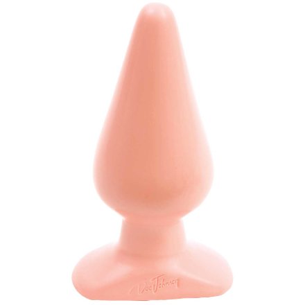 Анальная пробка телесного цвета Butt Plugs Smooth Classic Large - 14 см. 