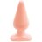 Анальная пробка телесного цвета Butt Plugs Smooth Classic Large - 14 см. 