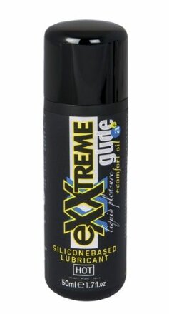 Смазка  на силиконовой основе для анального секса Exxtreme Glide - 50 мл. 