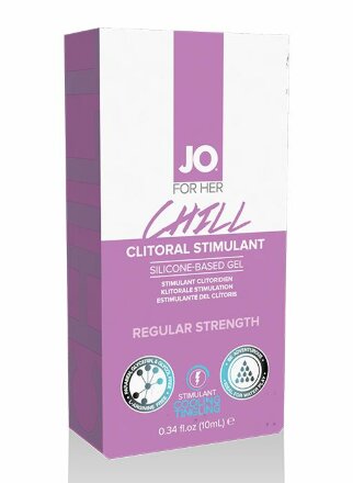 Возбуждающий гель мягкого действия JO CLITORAL CHILL - 10 мл. 