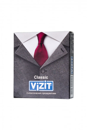 Классические презервативы VIZIT Classic - 3 шт. 