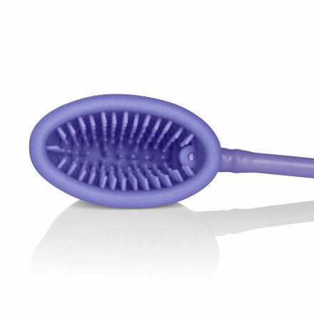 Фиолетовая помпа для клитора Silicone Clitoral Pump  