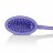 Фиолетовая помпа для клитора Silicone Clitoral Pump  