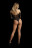 Пикантное боди Wonder Rhinestone Bodysuit с длинным рукавом 