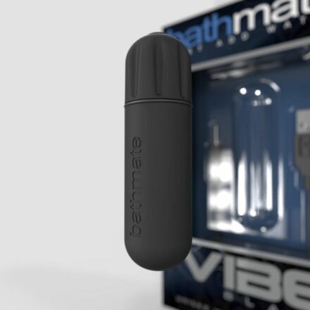 Чёрная перезаряжаемая вибропуля Bathmate Vibrating Bullet Vibe Black 