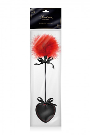 Стек с пуховкой Sweet Caress Feather Whip - 44 см. 