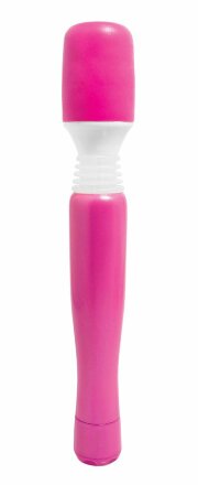 Розовый вибромассажер Mini Wanachi 