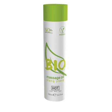 Массажное масло BIO Massage oil ylang ylang с ароматом иланг-иланга - 100 мл. 