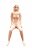 Надувная кукла с вибрацией и 2 любовными отверстиями Hot Lucy Lifesize Love Doll 