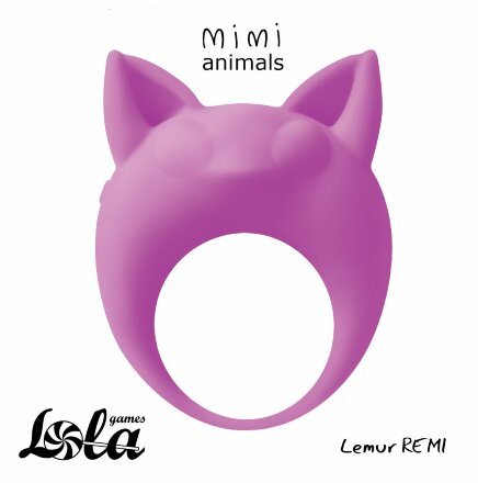 Фиолетовое эрекционное кольцо Lemur Remi 