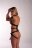 Костюм БДСМ  Fetish Night с телесной насадкой длиной 18 см. 