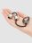 Серебристые шарики Inner Goddess Mini Silver Pleasure Balls 85g на черном силиконовом шнурке 