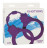 Фиолетовые силиконовые наручники Stretchy Cuffs Purple 