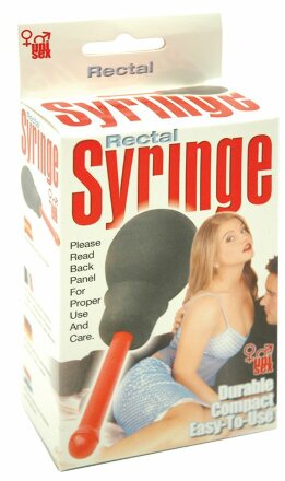 Анальный душ RECTAL SYRINGE SMALL ANAL SHOWER 