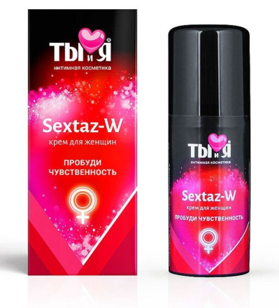 Крем Sextaz-W с возбуждающим эффектом для женщин - 20 гр. 