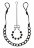 Интимные украшения с бусинами NIPPLE &amp; CLIT JEWELRY 