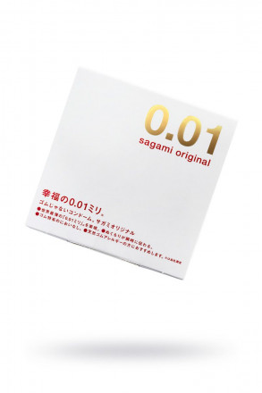 Супертонкий презерватив Sagami Original 0.01 - 1 шт. 