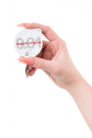 Супертонкий презерватив Sagami Original 0.01 - 1 шт. 