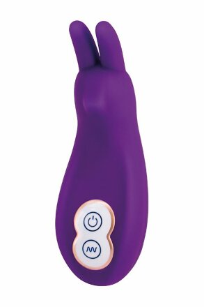 Фиолетовый клиторальный вибростимулятор BLISS RABBIT POWER MASSAGER 
