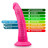 Розовый фаллоимитатор 7.5 Inch Silicone Dual Density Cock - 19 см. 