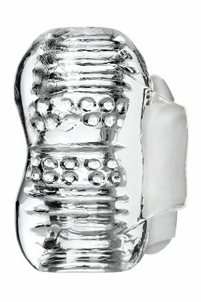 Прозрачный мастурбатор Lingam Khani 