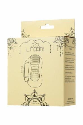 Прозрачный мастурбатор Lingam Khani 