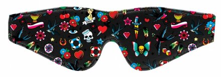 Маска Printed Eye Mask Old School Tattoo Style 