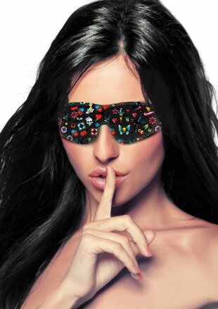 Маска Printed Eye Mask Old School Tattoo Style 