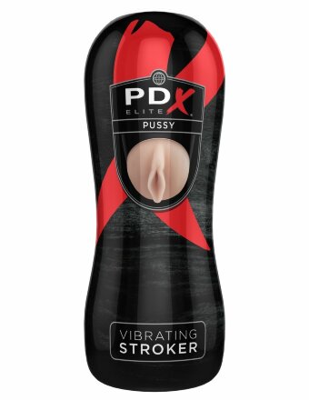 Мастурбатор-вагина Vibrating Pussy Stroker с вибрацией 