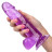 Фиолетовый фаллоимитатор Size Queen 6  - 20,25 см. 