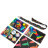 Разноцветная анальная пробка с эффектом римминга Peace &amp; Love Tie-Dye - 15,2 см. 