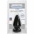 Большая анальная пробка Titanmen Tools Butt Plug 3.75&quot; Diameter Ass Servant - 19 см. 
